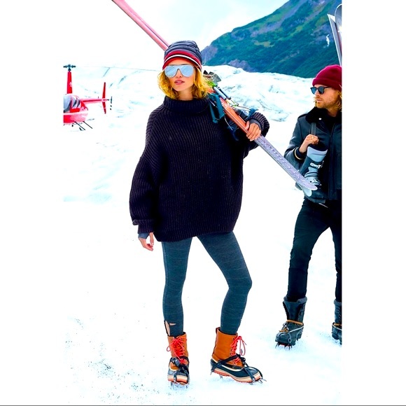 Free People Sweaters - Free People Swim Too Deep Pullover - Black - S